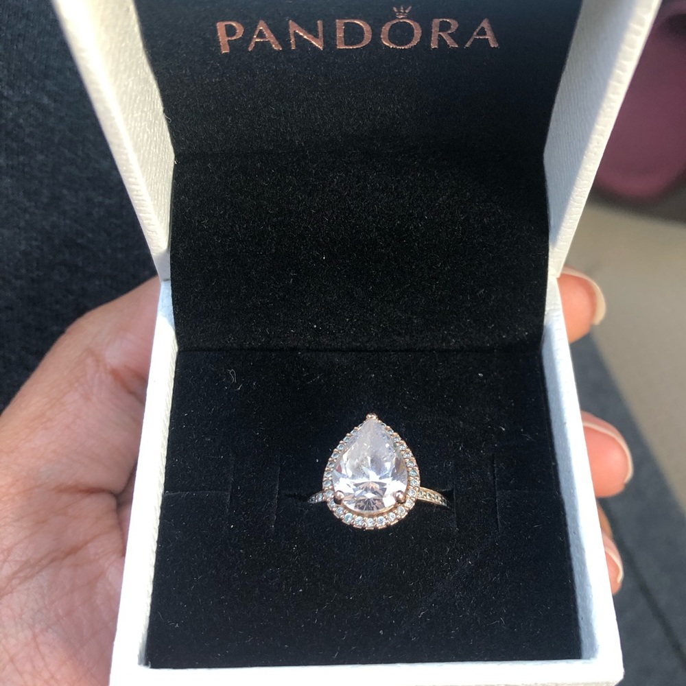 Pandora ring worn 3 times